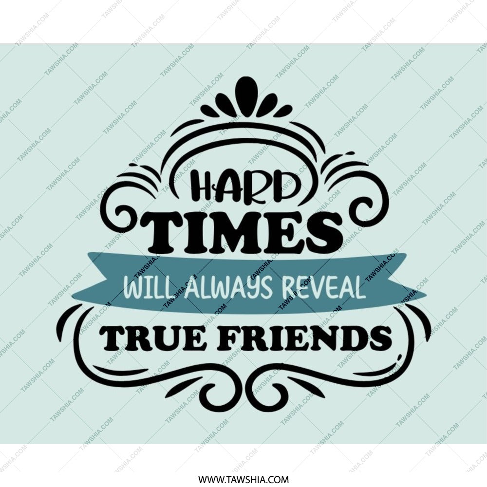True Friends Mouse Pad, Inspirational Quote Gift, Friendship Gift, Desk Accessories, Office Decor, Motivational Mousepad, Unique Mouse Pad - Tawshia