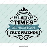 True Friends Mouse Pad, Inspirational Quote Gift, Friendship Gift, Desk Accessories, Office Decor, Motivational Mousepad, Unique Mouse Pad - Tawshia
