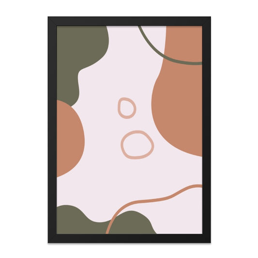 Modern Abstract Wall Art, Minimalist Shapes Print, Contemporary Home Decor, Boho Art, Neutral Colors Artwork - Tawshia