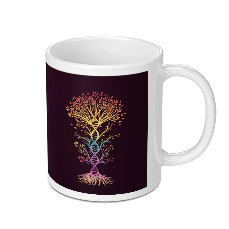 Colorful Tree Design Coffee Mug product