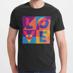 Colorful Love Graphic Tee product type