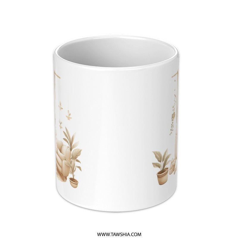 Nursery Decor Mug, Baby Room Art Mug, Cozy Baby Mug, Neutral Nursery Mug, Baby Shower Gift, New Parent Mug - Tawshia