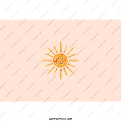 Sunshine Tumbler, Happy Sun Face Tumbler, Cute Tumbler, Kid Friendly Tumbler, Drinkware, Back to School Tumbler, Gift for Kids - Tawshia