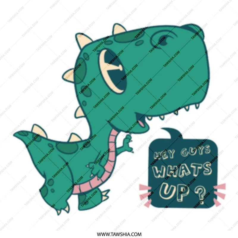 Hey Guys Whats Up Dinosaur Design product