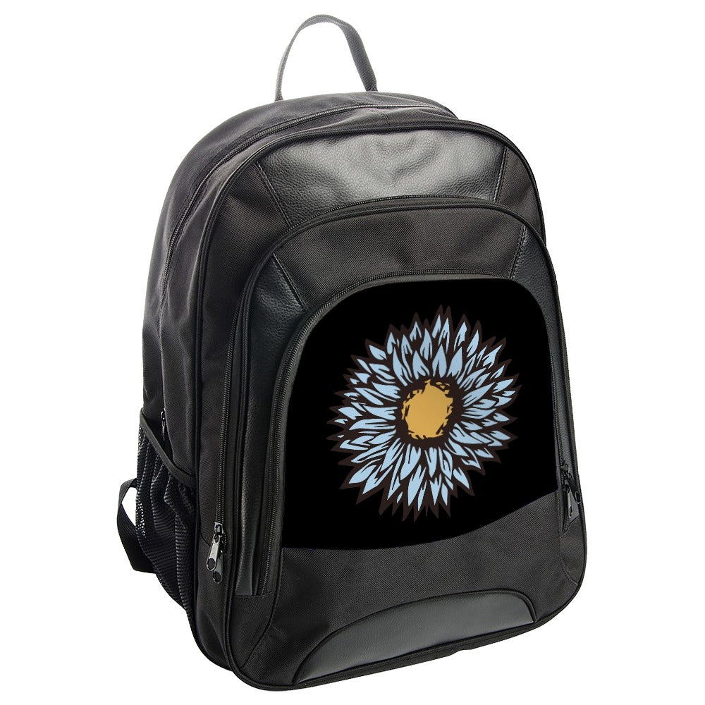 Daisy Flower Backpack, Stylish Backpack, Floral Backpack, Nature Inspired Backpack, Trendy Backpack, Everyday Backpack - Tawshia