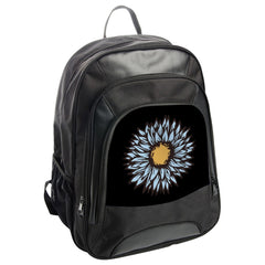 Daisy Flower Backpack, Stylish Backpack, Floral Backpack, Nature Inspired Backpack, Trendy Backpack, Everyday Backpack - Tawshia