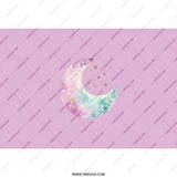 Pastel Moon Tumbler, Celestial Tumbler, Watercolor Moon, Starry Tumbler, Gift for Her, Cute Tumbler, Trendy Tumbler, Travel Mug, Gift - Tawshia