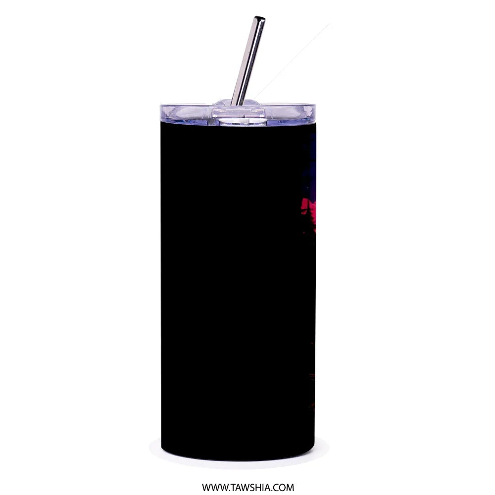 Stylish Insulated Tumbler with Straw Drinkware product type