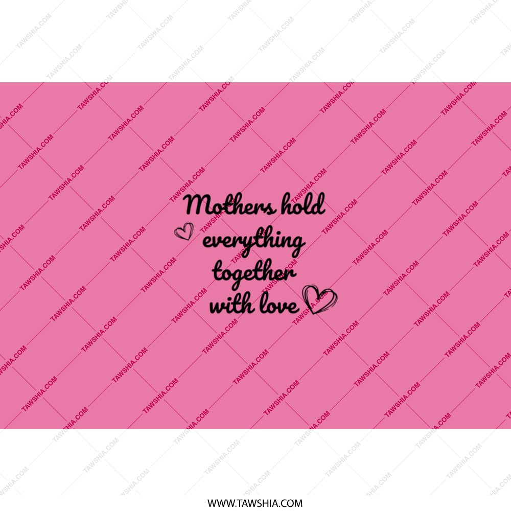 Mothers Hold Everything Together Tumbler, Mom Tumbler, Gift For Mom, Mother's Day Gift, Mom Appreciation, Pink Tumbler, Tumblers - Tawshia