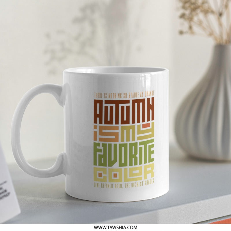 Autumn Is My Favorite Color Mug product