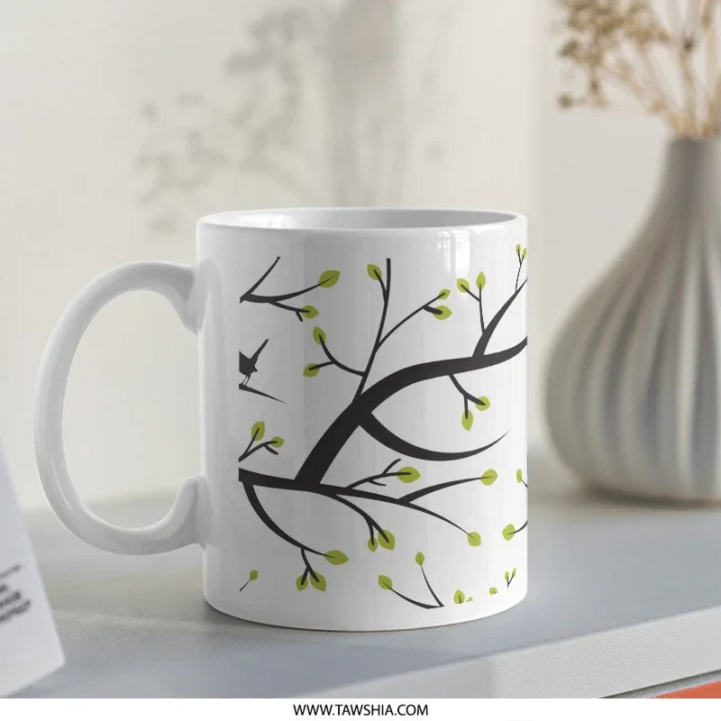 Minimalist Branch Design Coffee Mug product