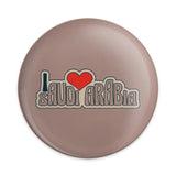 I Love Saudi Arabia Pinback Button, Heart Button, Saudi Arabia Gift, Souvenir Button, Country Pride Button, Travel Gift - Tawshia