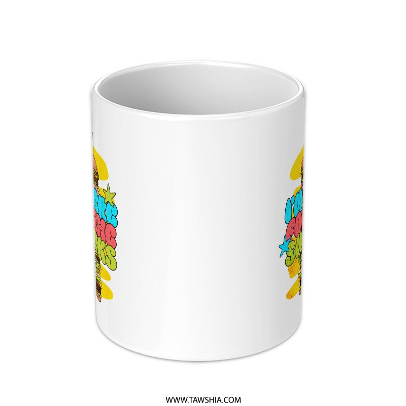 Unique Colorful Design Mug with Artistic Product Type