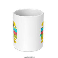 Unique Colorful Design Mug with Artistic Product Type
