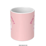 Cute Strawberry Mug, Stay Sweet, Coffee Mug, Smart Mug, Gift Mug, Kitchen Decor, Strawberry Gift, Kawaii Mug, Pink Mug, Foodie Mug - Tawshia