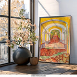 Corridor in the Asylum Wall Art, Van Gogh Print, Hallway Art, Famous Paintings, Classic Art, Home Decor, Wall Decor - Tawshia
