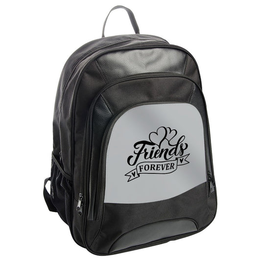 Friends Forever Backpack, Friendship Gift Idea, Best Friends Design, Heart Backpack, Personalized Backpack, Gift for Bestie - Tawshia