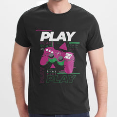Play Gaming Themed T-shirt Fun and Stylish Product type