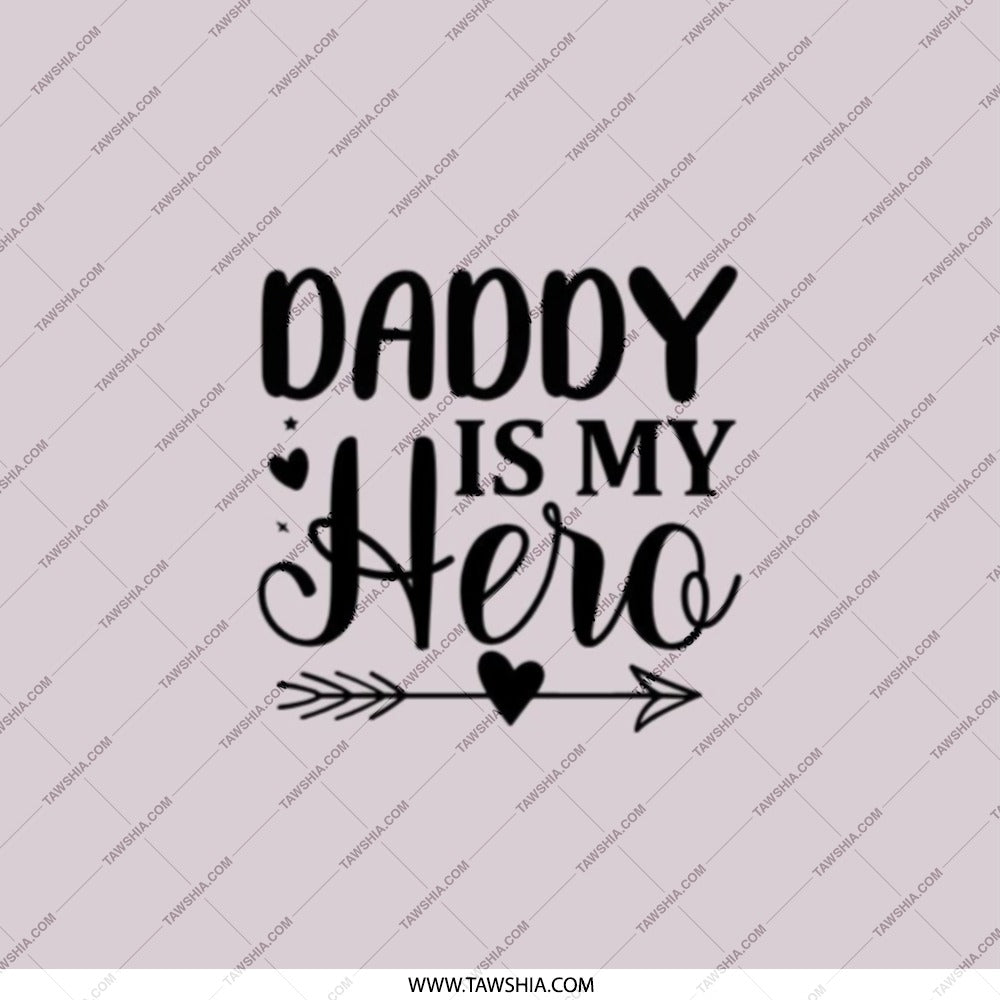 Daddy Is My Hero Pocket Mirror, Father's Day Gift, Cute Dad Present, Gifts for Dad, Birthday Gift for Dad, Pocket Mirror - Tawshia