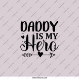 Daddy Is My Hero Pocket Mirror, Father's Day Gift, Cute Dad Present, Gifts for Dad, Birthday Gift for Dad, Pocket Mirror - Tawshia