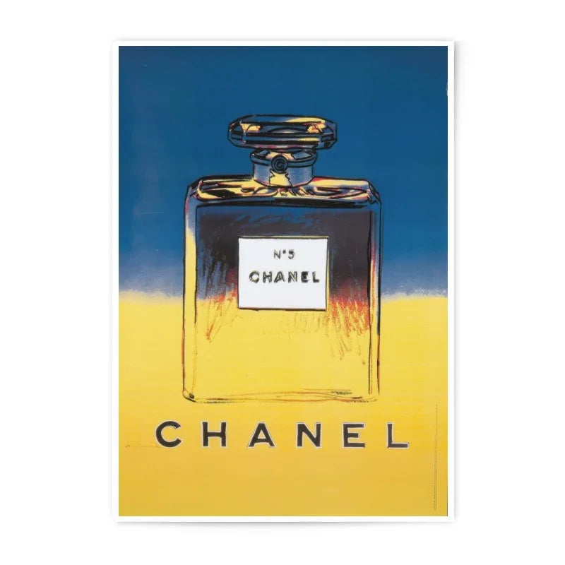 Chanel N 5 Photographic Print, Pop Art Decor, Luxury Fragrance, Wall Art, Home Decor, Fashion Print, Iconic Perfume, Gift Idea - Tawshia