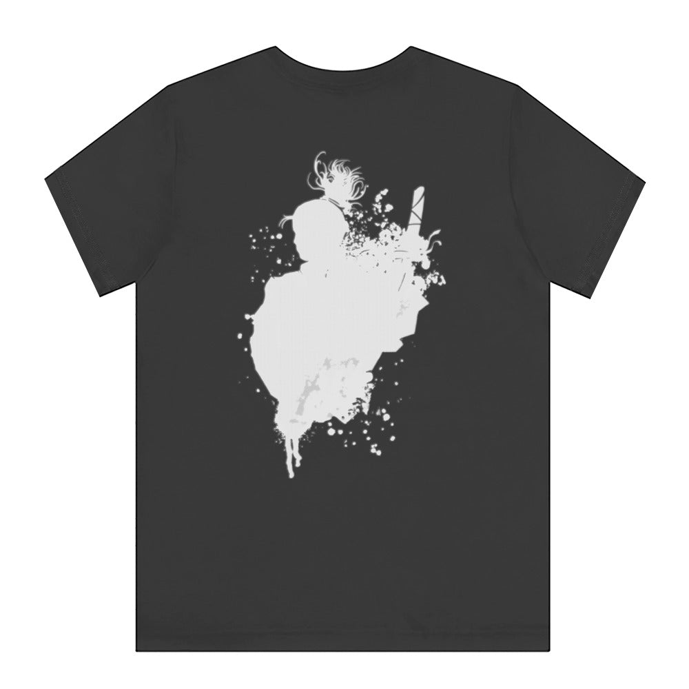 Unique Splatter Design Graphic T-Shirt product