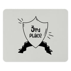 3rd Place Mouse Pad, Achievement Award Mousepad, Funny Third Place Gift, Competition Reward Present, Cute Office Decor, Desk Accessories - Tawshia