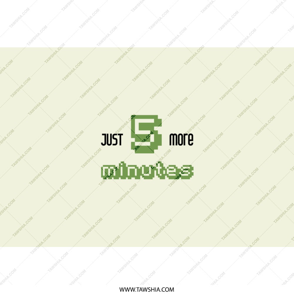 Just 5 More Minutes Tumbler, Gamer Tumbler, Funny Gift Tumbler, Procrastination Tumbler, Novelty Tumbler, Gift for Him Her - Tawshia