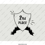 Second Place Winner Mouse Pad, Number 2, Competition Prize, Achievement Gift, Office Decor, Contest Gift, Gaming Mouse Pad - Tawshia