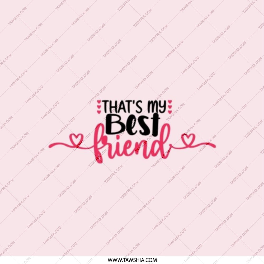 Best Friend Pocket Mirror, Thats My Best Friend Compact Mirror, Gift for Best Friend, Pocket Mirror for Friends, Friendship Mirror - Tawshia