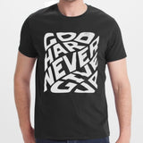 Go Hard Never Give Up Graphic Tee product type