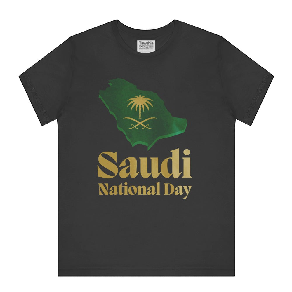 Saudi National Day Graphic Print T-Shirt product