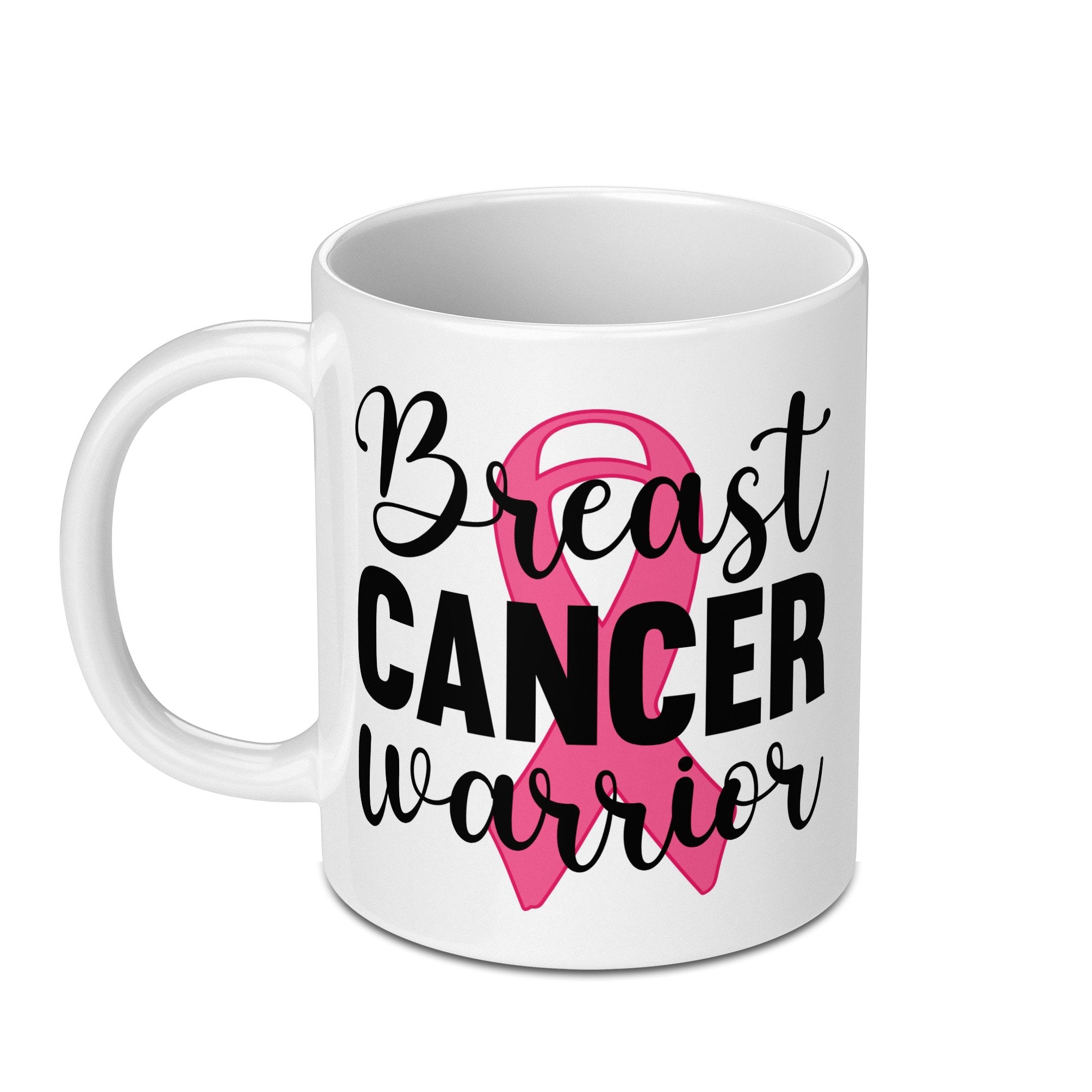 Breast Cancer Warrior Pink Ribbon Mug product type