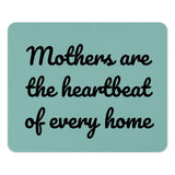Mothers Heartbeat Mouse Pad, Mom Gift, Home Decor, Mothers Day, Mothers Day Gift, Mothers Day Idea, Quote Mousepad - Tawshia
