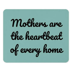 Mothers Heartbeat Mouse Pad, Mom Gift, Home Decor, Mothers Day, Mothers Day Gift, Mothers Day Idea, Quote Mousepad - Tawshia