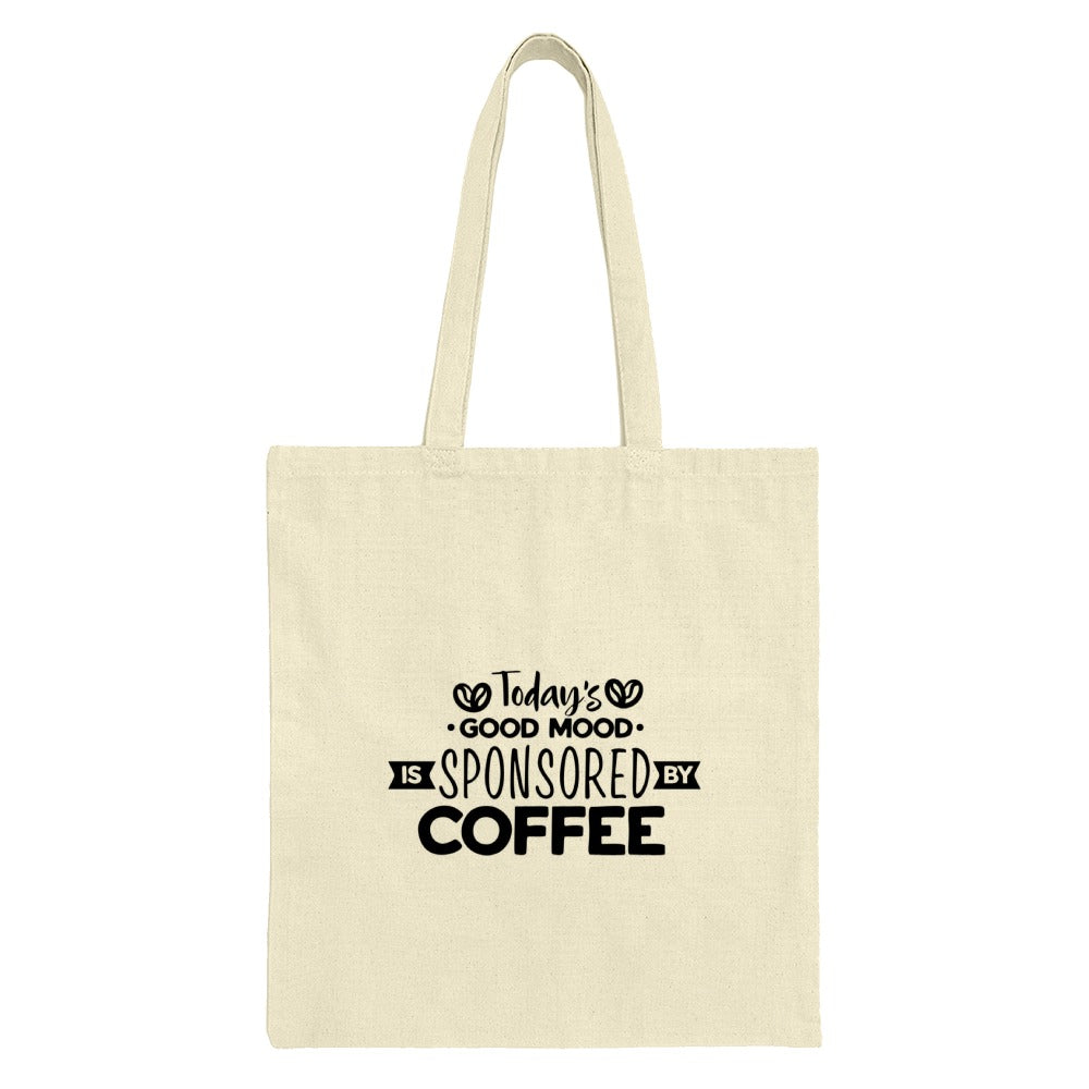 Coffee Lover Tote Bag, Funny Coffee Quote Tote, Good Mood Tote, Gift For Her, Coffee Addict Bag, Everyday Bag, Reusable Grocery Bag - Tawshia