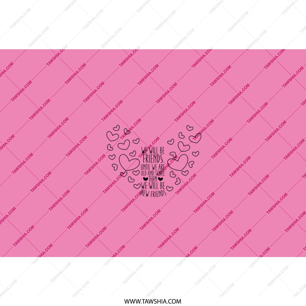 Best Friends Tumbler, Friendship Gift, Friends Forever, Sentimental Gift, Unique Gift Idea, Gift For Her, Tumbler With Straw - Tawshia