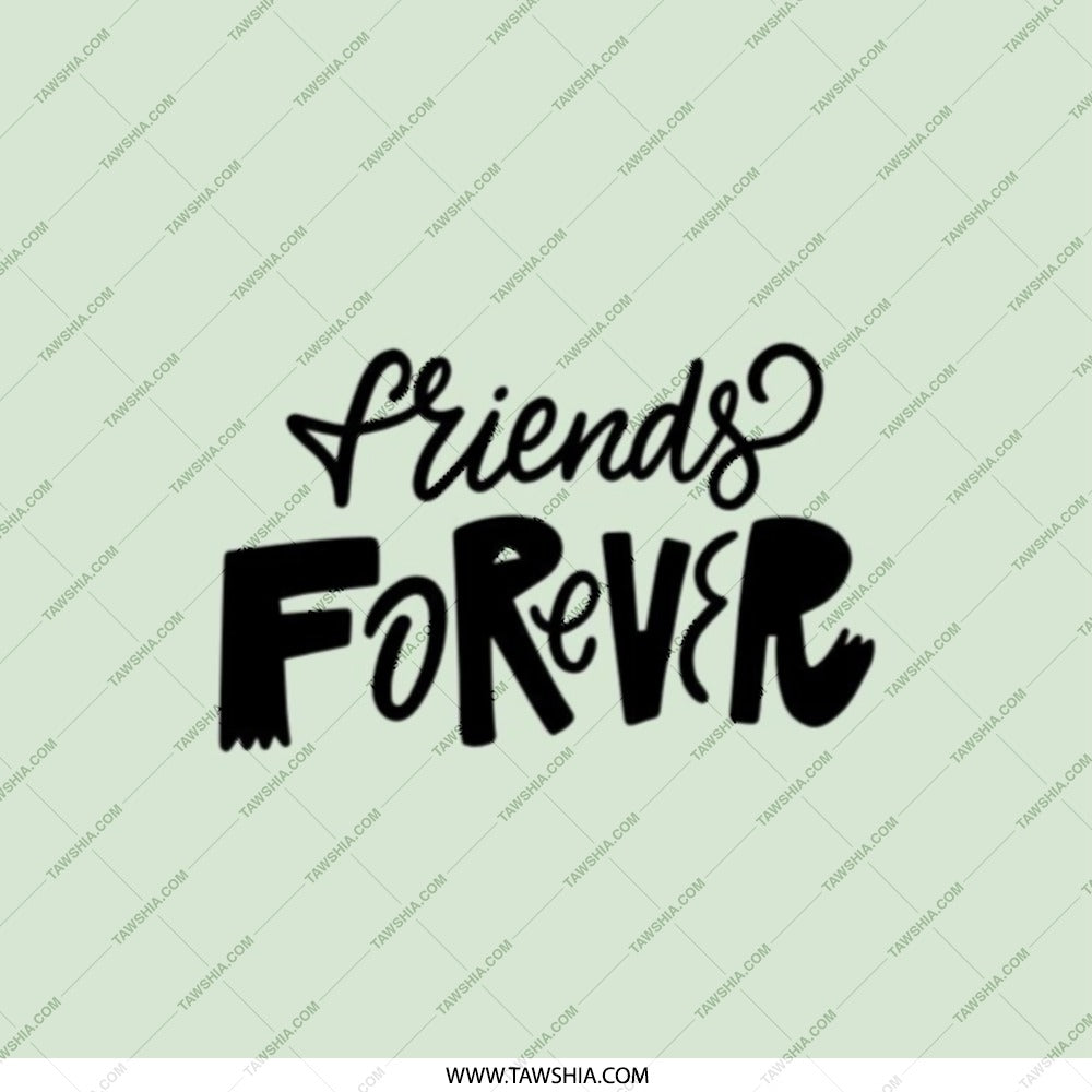 Friends Forever Pocket Mirror, Best Friend Gift Idea, Friendship Keepsake Mirror, Cute Mirror, Travel Mirror, Makeup Mirror, Gift - Tawshia