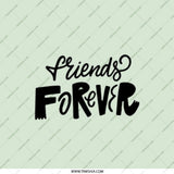Friends Forever Pocket Mirror, Best Friend Gift Idea, Friendship Keepsake Mirror, Cute Mirror, Travel Mirror, Makeup Mirror, Gift - Tawshia