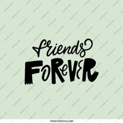 Friends Forever Pocket Mirror, Best Friend Gift Idea, Friendship Keepsake Mirror, Cute Mirror, Travel Mirror, Makeup Mirror, Gift - Tawshia