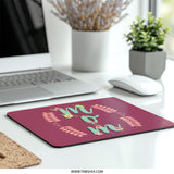 Floral Mom Mouse Pad, Mother's Day Gift, Mom Birthday Present, Best Mom Ever Gift, Cute Office Decor, Unique Floral Design, Mom Mousepad - Tawshia