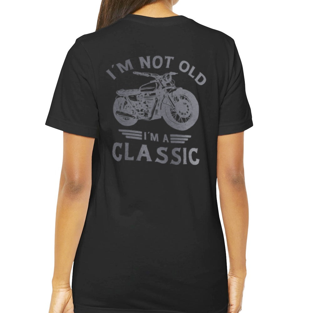 I'm Not Old I'm a Classic Motorcycle Design T-shirt Product