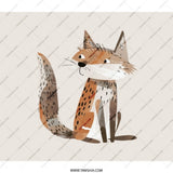 Fox Backpack, Animal BackPack, Kids BackPack, Cartoon Fox, Cute Animal BackPack, School BackPack, Travel BackPack, Hiking BackPack - Tawshia