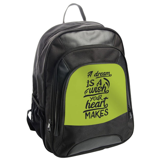 Wish Heart Makes Backpack, Dream Backpack, Motivation Gift, Inspirational Backpack, Backpack For Girl, Backpack For Women, Travel BackPack - Tawshia