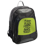 Wish Heart Makes Backpack, Dream Backpack, Motivation Gift, Inspirational Backpack, Backpack For Girl, Backpack For Women, Travel BackPack - Tawshia