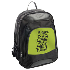 Wish Heart Makes Backpack, Dream Backpack, Motivation Gift, Inspirational Backpack, Backpack For Girl, Backpack For Women, Travel BackPack - Tawshia