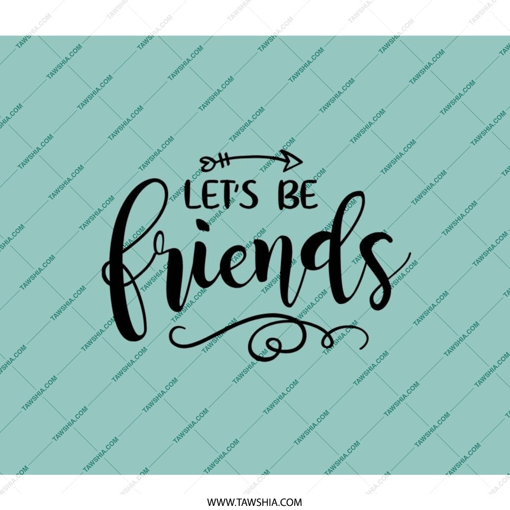 Lets Be Friends Backpack, Cute Backpack, Friendship Backpack, Trendy Backpack, Stylish Backpack, Gift for Friend, School Backpack, Fun - Tawshia