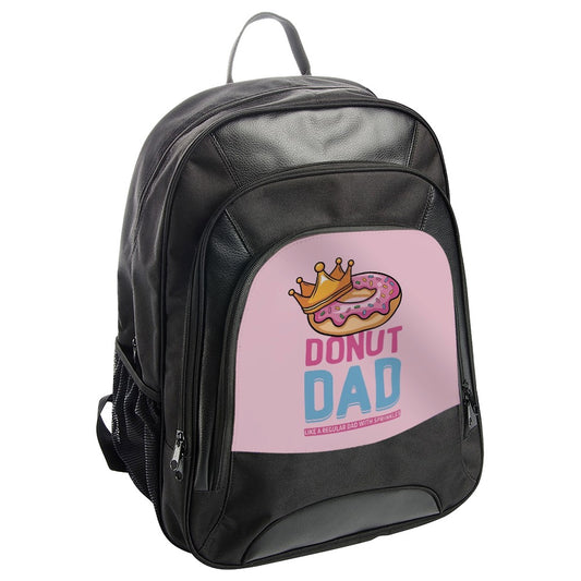 Donut Dad BackPack, Fathers Day BackPack, Funny Dad Gift, Novelty BackPack, Cute BackPack for Dad, Gift for Husband, Dad BackPack - Tawshia