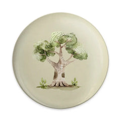 Watercolor Tree Pinback Button, Green Leaves, Nature Lover Gift, Unique Design, Forest, Handmade Button, Accessory, Gift Idea - Tawshia