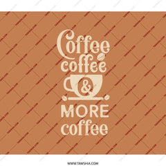 Coffee Lover Backpack, More Coffee Design, Everyday Backpack, Coffee Cup Graphic, Trendy Backpack, Gift for Barista, Coffee Addict - Tawshia